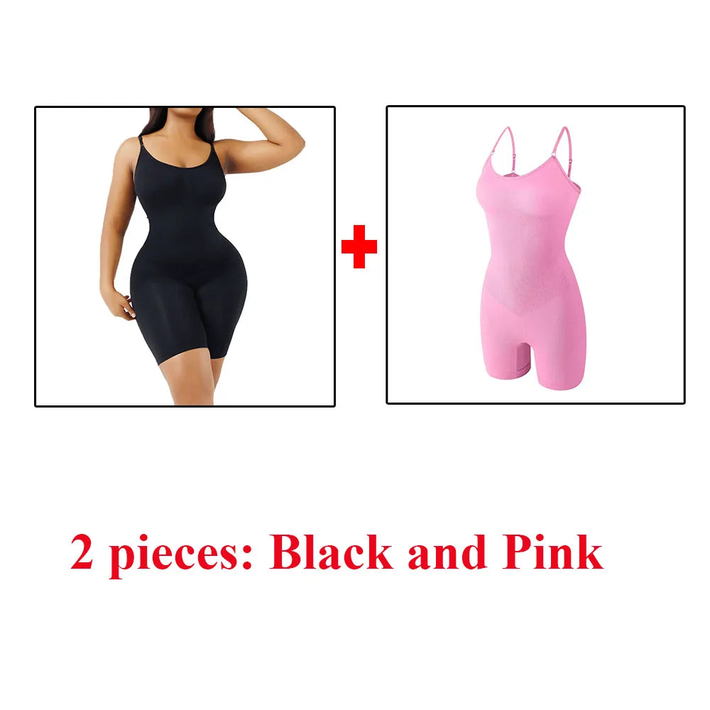 Shapewear Stree Jumpsuit Women Tummy Control Full Body Shaper Bodysuit Reducing and Shaping Girdles