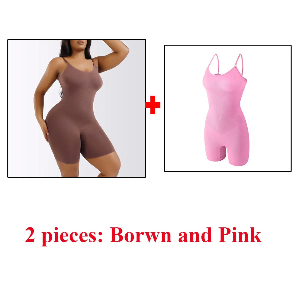 Shapewear Stree Jumpsuit Women Tummy Control Full Body Shaper Bodysuit Reducing and Shaping Girdles