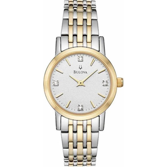 Women'S Classic Two-Tone Diamond Watch 98P115