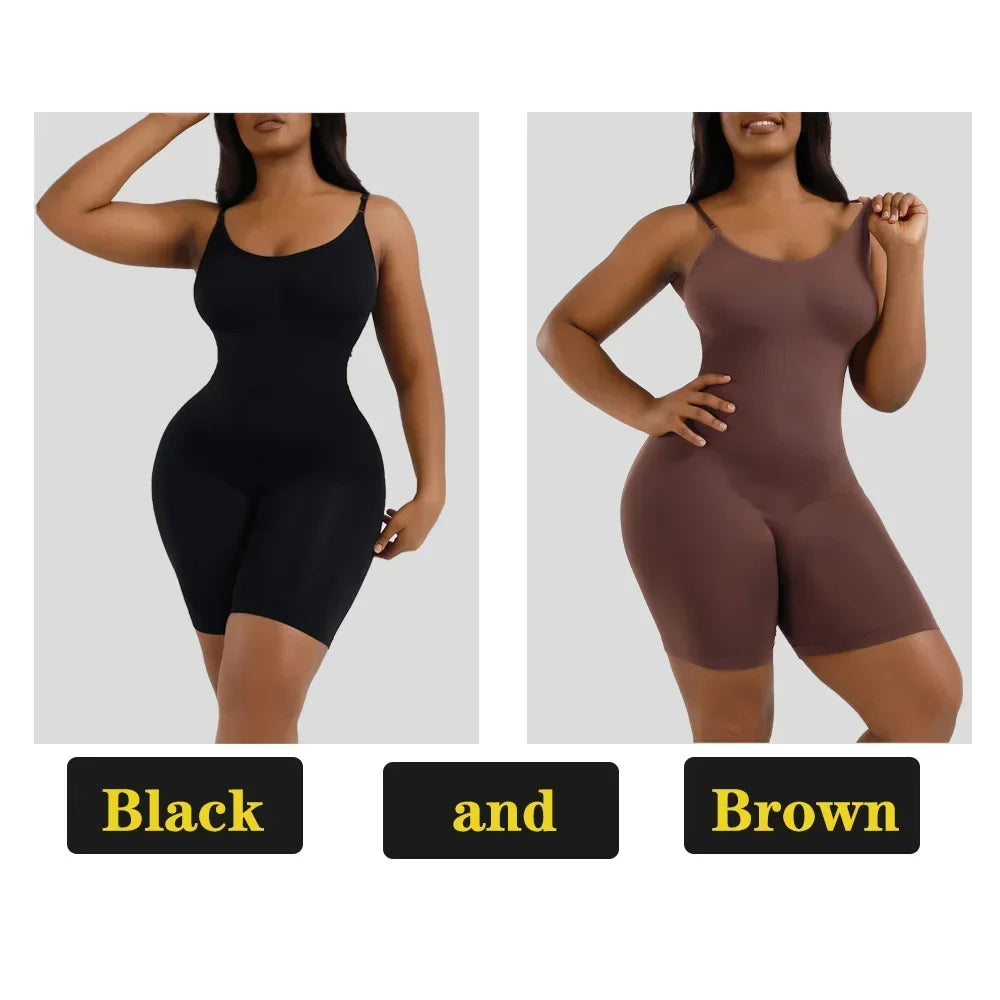 Shapewear Stree Jumpsuit Women Tummy Control Full Body Shaper Bodysuit Reducing and Shaping Girdles