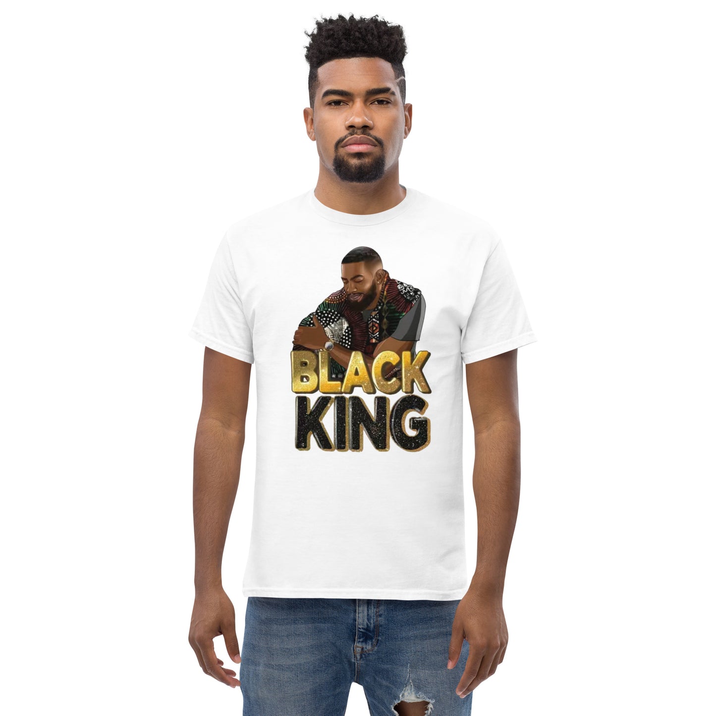 Men's T-Shirt:  Black King